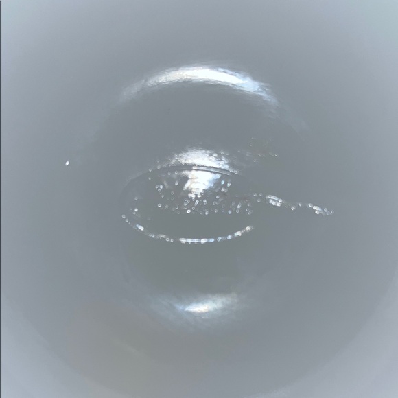 White Fenton Hobnail Candle Holder - Picture 4 of 17